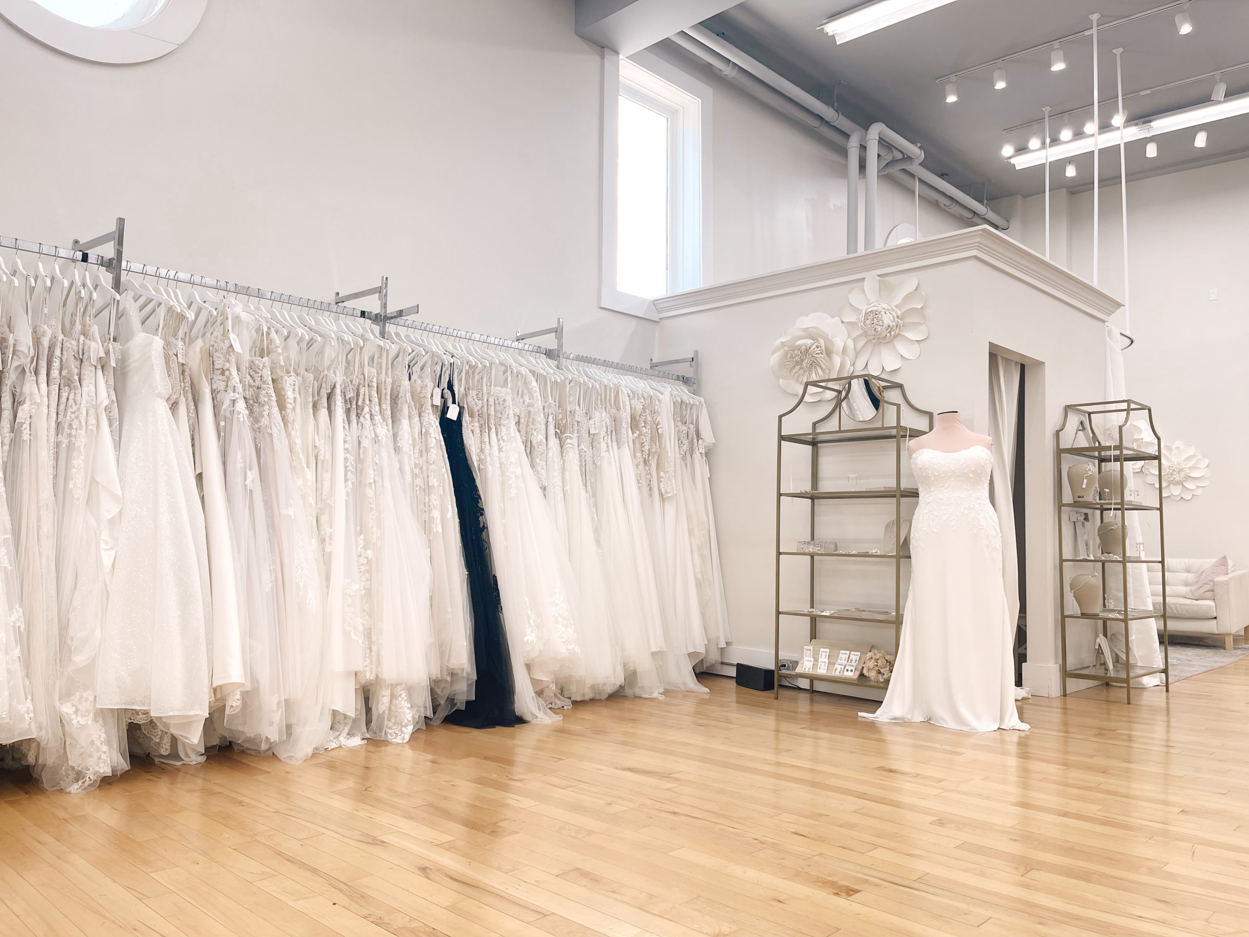 bridal boutique shop photo