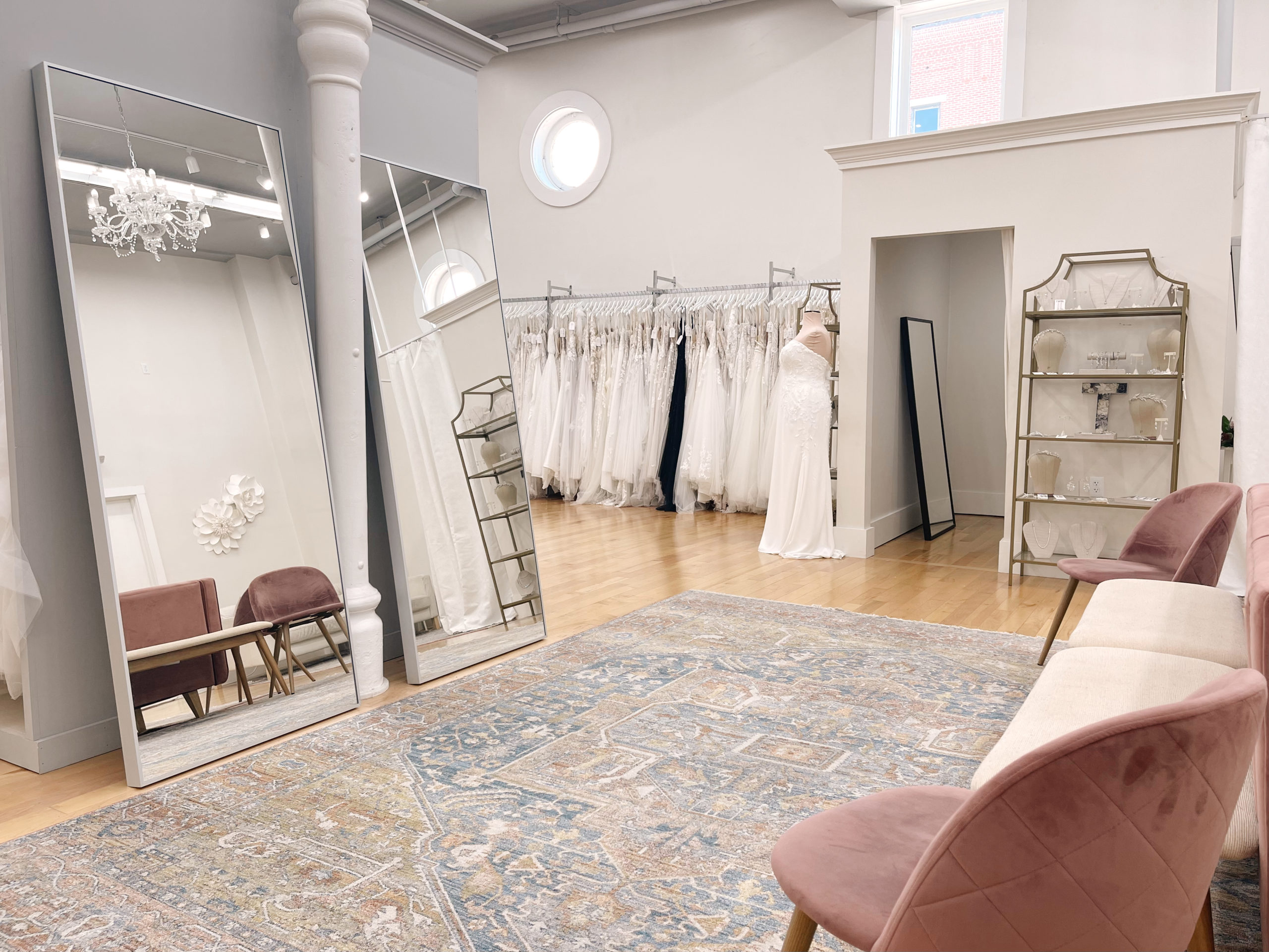 bridal boutique shop photo