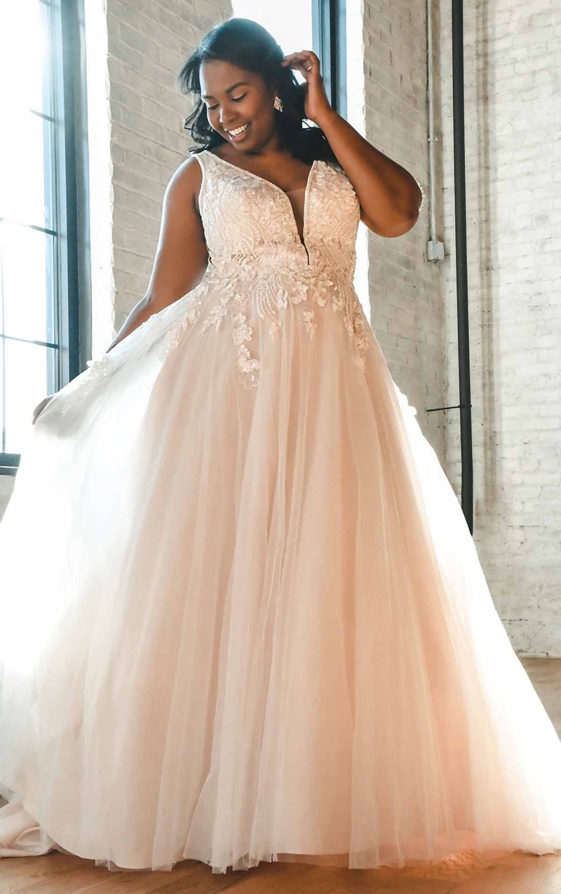 One Shoulder Plus Size Wedding Dresses - Darius Cordell Fashion Ltd