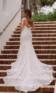 A bride in essence of australia sexy a bride in trumpet wedding dress at twirl bride bridal