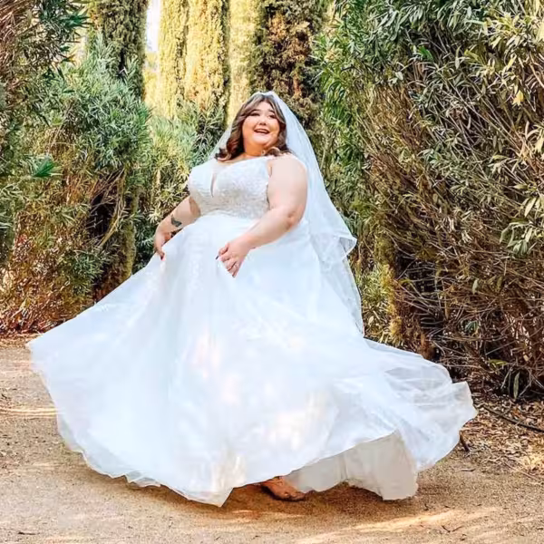 plus size bridal gown in kenton ohio at twirl bride
