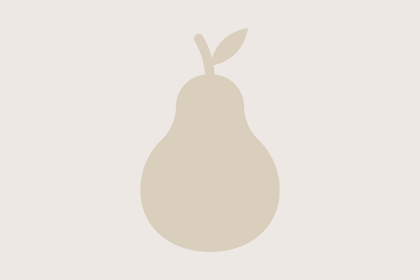 A photo of a pear